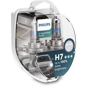 H7 izzó Philips autóvilágítás X-tremeVision Pro150 H7