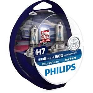 Lâmpada H7 Philips RacingVision +150% lâmpada H7 para farol