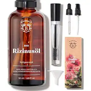 Haaroel bionoble rizinusoel bio 50ml 100 rein natuerlich