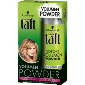 Pó de cabelo TAFT 3 Weather Powder Volume Instant Volume, pacote de 2