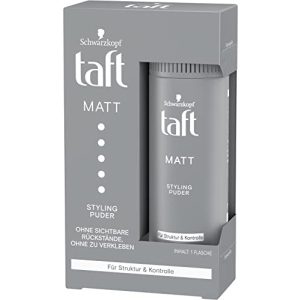 مسحوق الشعر TAFT Matt Powder (10 جم)، للهيكل والتحكم