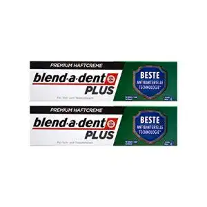 Haftcreme blend a dent 2x blend a dent plus duo schutz minze