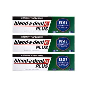 Crème adhésive Blend-a-dent 3x Blend a dent Plus Duo Protection