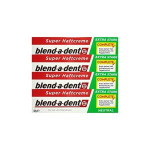 Crema adesiva Blend-a-dent 4x Blend a dent Complete Neutro