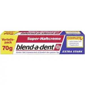 Haftcreme blend a dent super extra stark 70g 6er pack