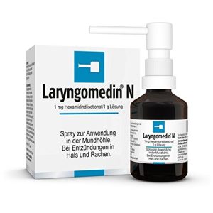 Spray pour la gorge Laryngomedin N coffret économique 2x45g. vaporisateur