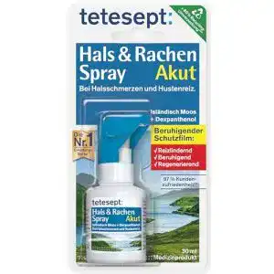 Halsspray tetesept hals rachen spray mit islaendisch moos