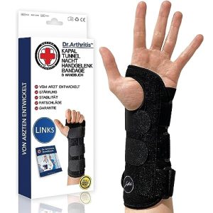 Handgelenkbandage Dr. Arthritis von Ärzten entworfen, verstellbar