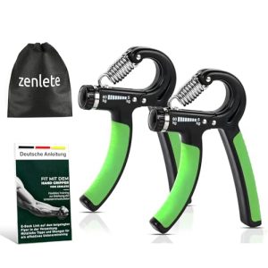 Hand trainer Zenlete Professional Fitness, set di 2 manubri per dita regolabili