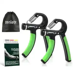 Handtrainer zenlete profi fitness 2er set fingerhantel einstellbar