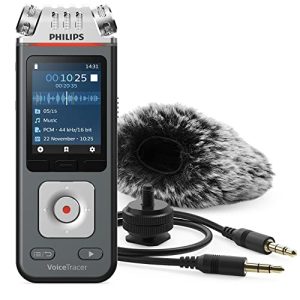 Grabadora práctica Philips VoiceTracer Grabadora de audio Dictáfono