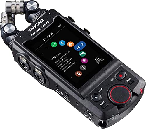 Handy Recorder Tascam Portacapture X8, portabel, 6+2-Spur