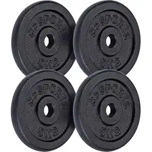Hantelscheiben scsports einzeln set o 30 31 mm gusseisen 1