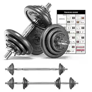 Hantelset proiron hanteln aus gusseisen 2 in 1