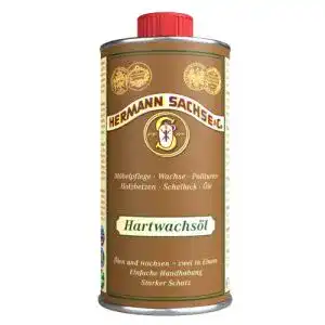Hartwachsoel hermann sachse farblos 250ml holzpflegeoel