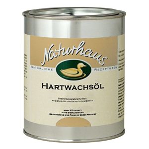 Aceite de cera dura Naturhaus colores naturales, 1 unidad, mate/incoloro, 750 ml