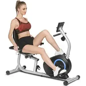 Heimtrainer ancheer liegeergometer fahrrad sitzergometer