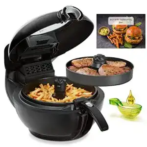 Heissluftfritteuse tefal yv9708 actifry genius xl 2in1 mit ruehrarm