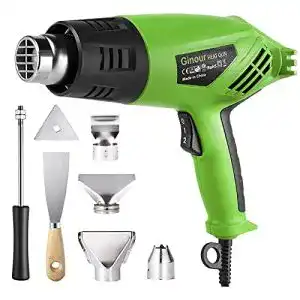 Heissluftpistole ginour 2000w heissluftgeblaese heissluftfoen