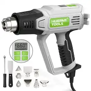 Heissluftpistole huepar tools hg01 mit lcd digitalanzeige