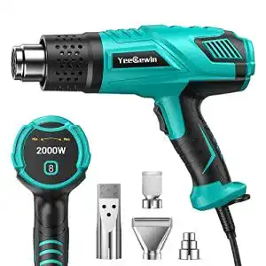 Heissluftpistole yeegewin 2000w heissluftfoen mit 8 heizstufen