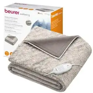 Heizdecke beurer hd 75 nordic kuschelige waermedecke felloptik