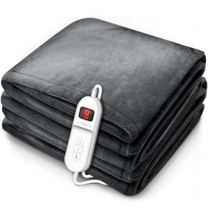 Sinnlein ® elektromos takaró plüssből 180x130cm TÜV SÜD GS tesztelt