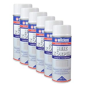 Heizkörperlack Dynamic24 6x Wilckens Spray weiß hochglänzend - heizkoerperlack dynamic24 6x wilckens spray weiss hochglaenzend