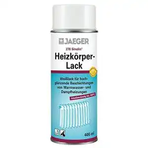 Heizkoerperlack jaeger spray 400 ml weiss hochglaenzend