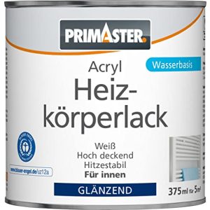 Heizkörperlack Primaster Acryl 375ml Weiß Glänzend