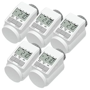Radiator thermostat eqiva set of 5 model L