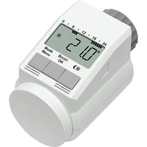 Radiator thermostat eqiva, white, model L, handy