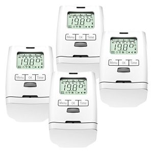 Radiator thermostat Olympia 4 pieces premium electronic