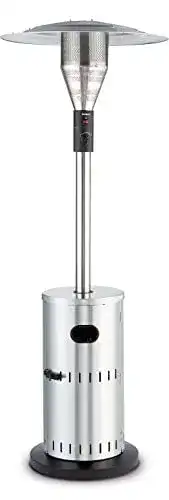 Heizpilz Enders Terrassenheizer Gas SOLID aus Edelstahl