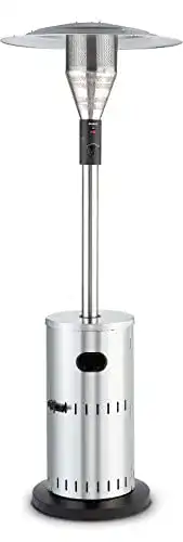 Heizpilz Enders Terrassenheizer Gas SOLID aus Edelstahl