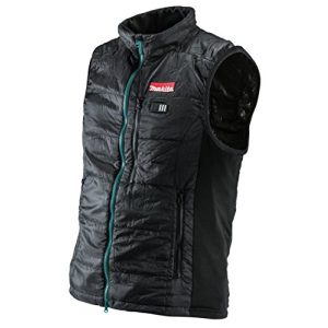 Makita DCV200Z2XL heating vest including battery adapter
