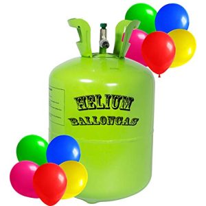 Bouteille d'hélium Trendmile Premium Hélium Ballon Gaz XXL, 2x