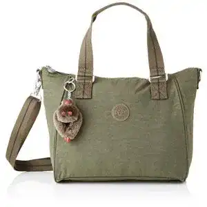 Henkeltasche kipling damen amiel gruen jaded green c
