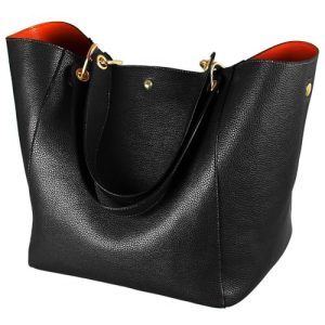 Håndtag taske sqlp tasker kvinders læder store shopper