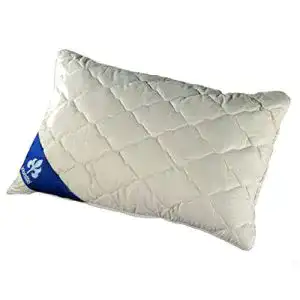Hirsekissen irisette mit bezug aus baumwoll perkal 40x80 cm