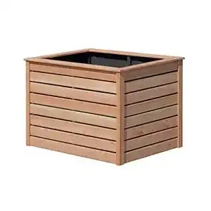 Hochbeet mega holz aus massiver laerche 125x85x80