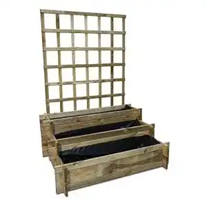 Hochbeet nordje pflanztreppe amalie kiefer kdi 100x80x100cm