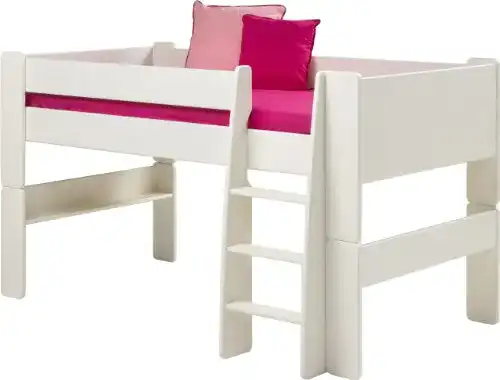 Hochbett Steens Hoppekids für Kinder, inkl. Lattenrost und Sicherheitsseiten