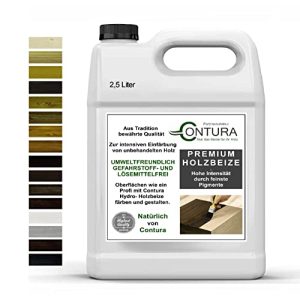 Wood stain Contura 2,5 liters carpenter stain wood color water stain