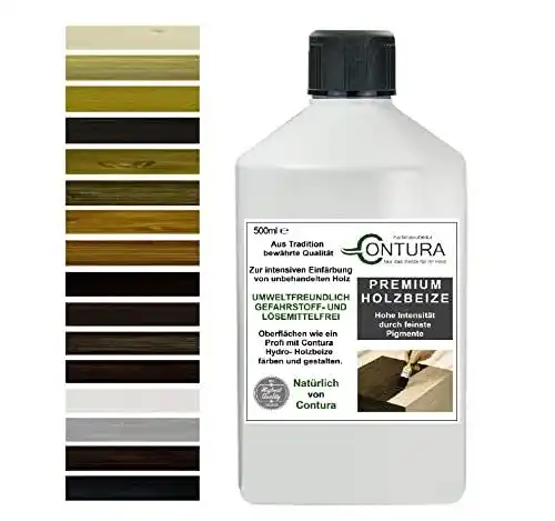 Holzbeize Contura 500ml – Wasserbeize für Möbel und Böden