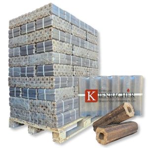 Briquettes de bois énergie Kienbacher palette 100kg PiniKay Hart