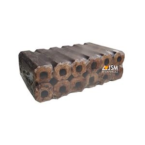 Briquetes de madeira JSM lenha carvalho Pini&Kay, 2 embalagens, 12 briquetes