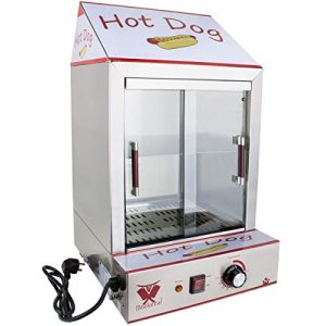 Macchina per hot dog Beeketal 'HDS-2' professionale in acciaio inossidabile gastro