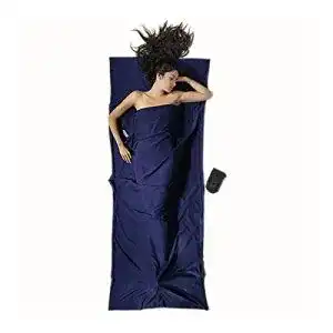 Huettenschlafsack cocoon microfaserschlafsack travel sheet