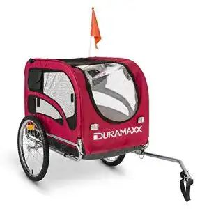 Hundeanhaenger duramaxx king rex fahrradanhaenger